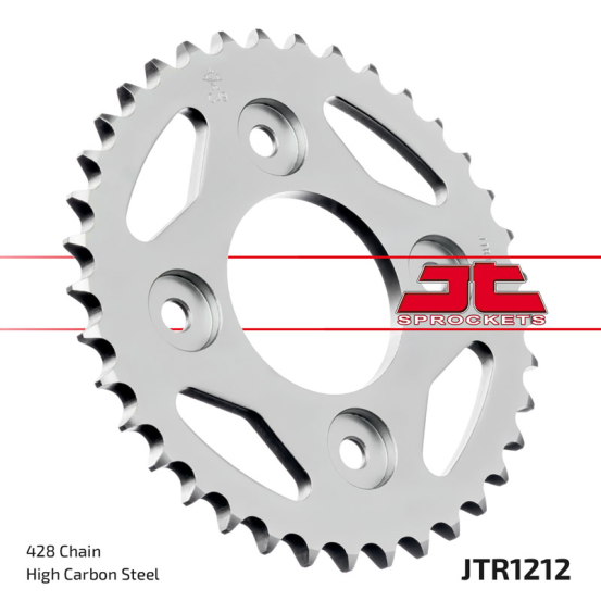 Couronne acier JT - 35 dents - Pas 428 - Réf JTR1212.35