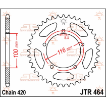 Couronne acier JT - 50 dents - Pas 420 - Réf JTR464.50
