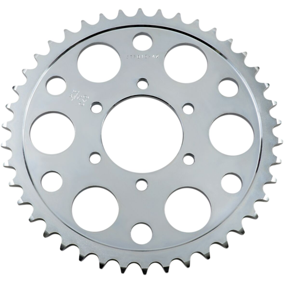 Couronne acier zinc noir JT - 45 dents - Pas 530 - Réf JTR816.45ZBK