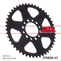 Couronne acier JT - 47 dents - Pas 520 - Réf JTR826.47