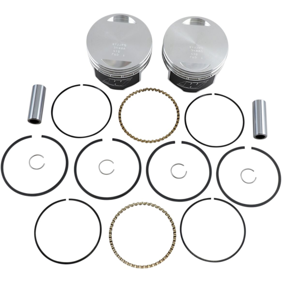 Kit 2 Pistons WISECO - HARLEY DAVIDSON 1340cc
