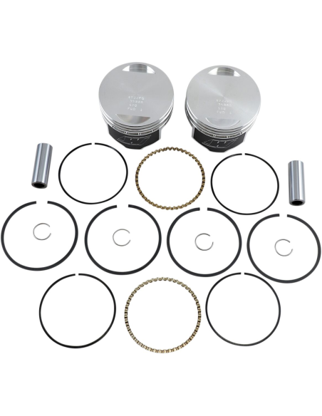Kit 2 Pistons WISECO - HARLEY DAVIDSON 1340cc