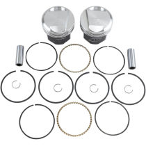 Kit 2 Pistons WISECO - HARLEY DAVIDSON 1340 Evolution 1984-1999