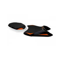 Housse de selle orange TAPPEZZERIA - Avec logo brodé - KTM 890 DUKE 2021-22
