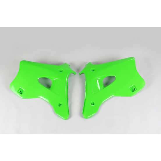 Ouies de radiateur - Néon Vert - UFO Kawasaki 125 250 KX 1994-1998