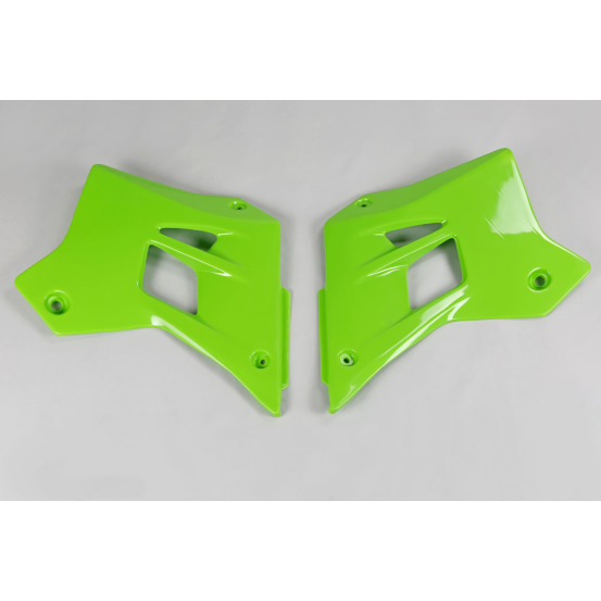 Ouies de radiateur - Vert - UFO Kawasaki 200 KDX 1995-2018