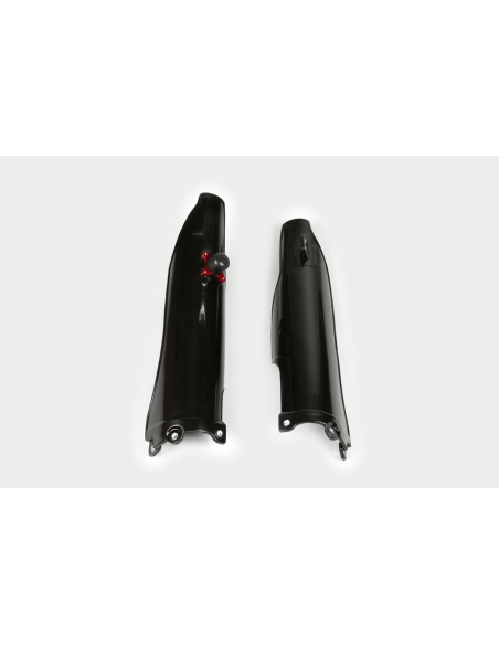 Protections de fourche + Kit départ - Noir - UFO Kawasaki KX 250 2007-2008