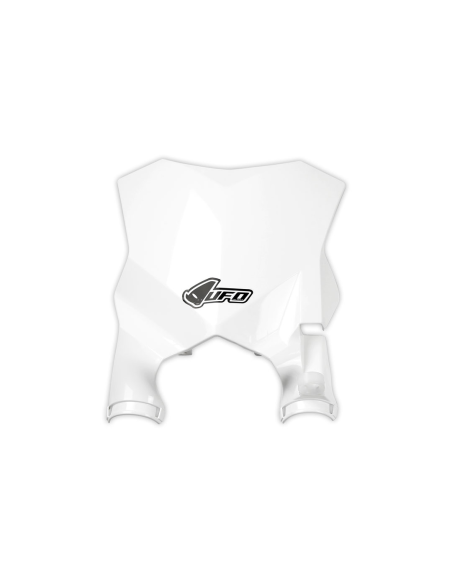 Plaque avant Stadium - Blanc - UFO Kawasaki 450 KX-F 2016-2026 / 250 KX-F 2017-2026