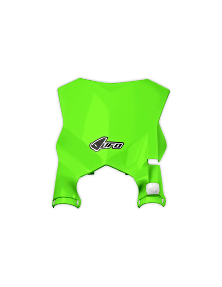 Plaque avant Stadium - Néon Vert - UFO Kawasaki 450 KX-F 2016-2026 / 250 KX-F 2017-2026