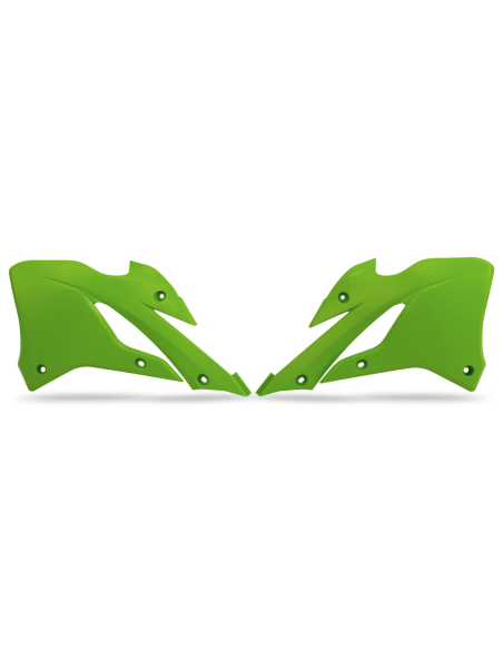 Ouies de radiateur - Vert - UFO Kawasaki 85 KX 2022-2024