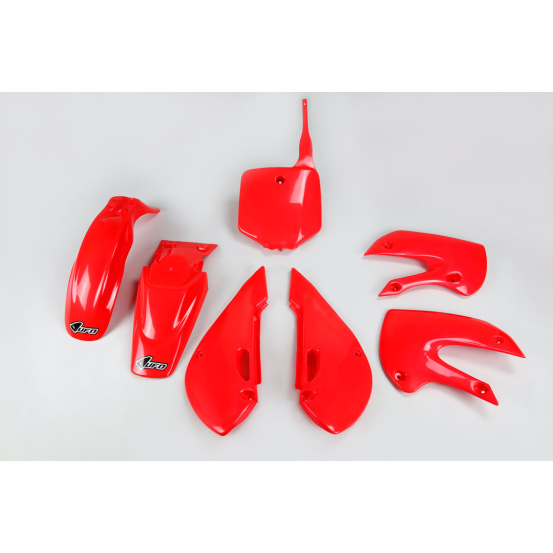 Kit plastiques - Rouge - UFO Kawasaki 110 KLX 2001-2009