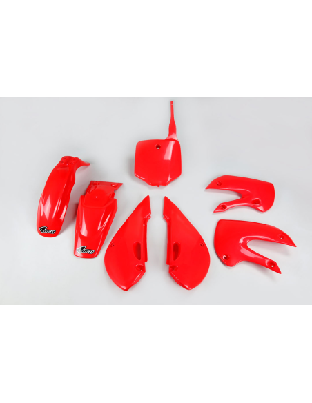 Kit plastiques - Rouge - UFO Kawasaki 110 KLX 2001-2009