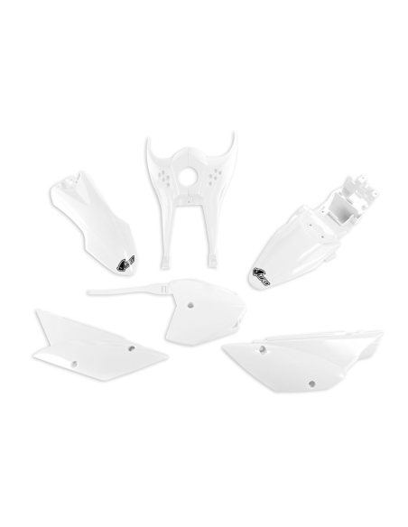 Kit plastiques - Blanc - UFO Kawasaki 110 KLX 2010-2024