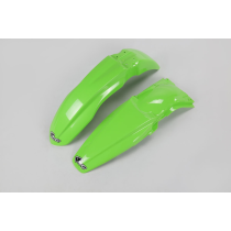 Kit Gardes boues Avant + Arrière - Origine - UFO Kawasaki 250 KX-F 2009-2012