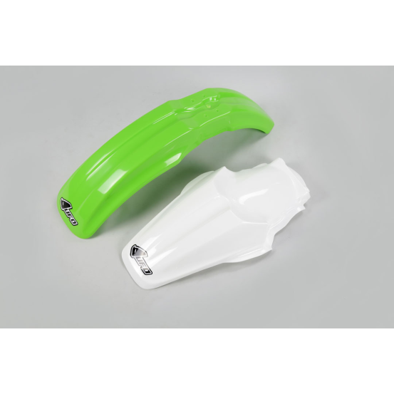 Kit Gardes boues Avant + Arrière - Origine - UFO Kawasaki 85 KX 2013
