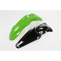 Kit Gardes boues Avant + Arrière - Origine - UFO Kawasaki 250 KX-F 2013