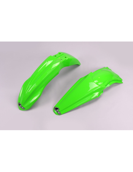 Kit Gardes boues Avant + Arrière - Origine 2016 - UFO Kawasaki 250 KX-F 2014-2016