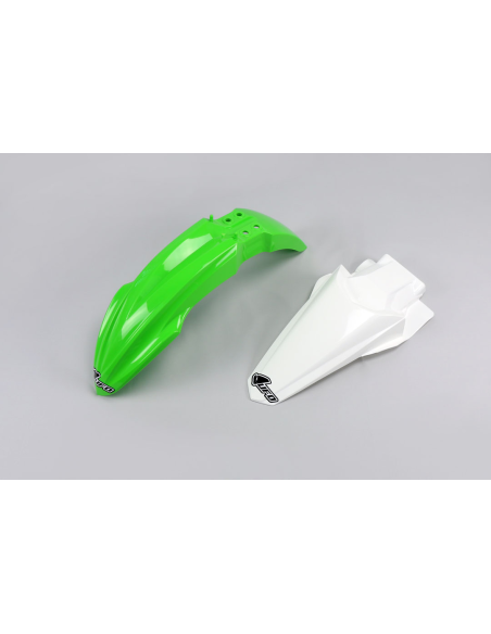 Kit Gardes boues Avant + Arrière - Origine 2014 - UFO Kawasaki 85 KX 2014-2024