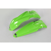 Kit Gardes boues Avant + Arrière - Origine - UFO Kawasaki 250 KX-F 2017-2017