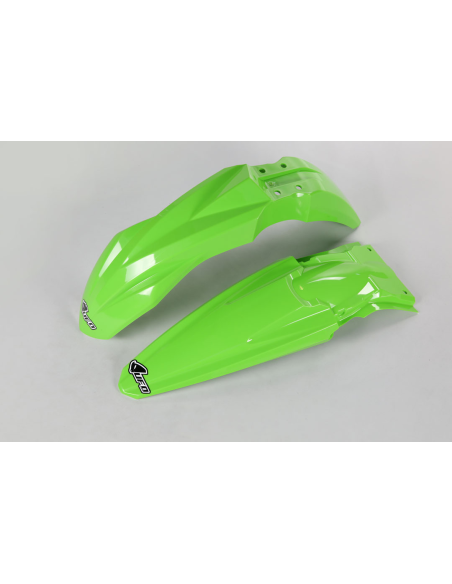 Kit Gardes boues Avant + Arrière - Origine - UFO Kawasaki 250 KX-F 2017-2017