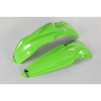 Kit Gardes boues Avant + Arrière - Origine - UFO Kawasaki 250 KX-F 2018-2020
