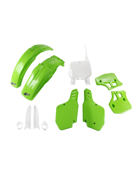 Kit plastiques complet - Origine - UFO Kawasaki 500 KX 1996-1999