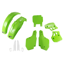 Kit plastiques complet - Vert - UFO Kawasaki 500 KX 1993-1995