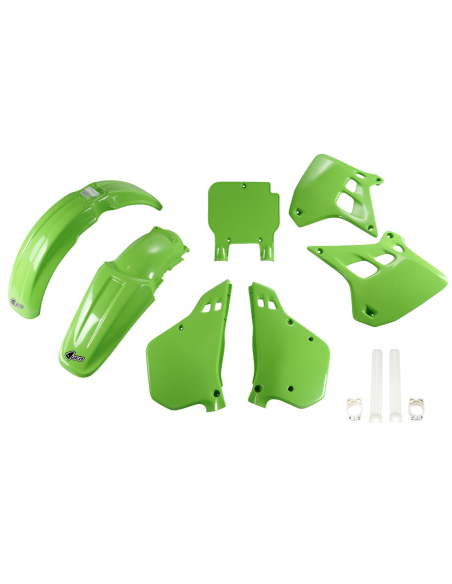 Kit plastiques complet - Origine 1991 - UFO Kawasaki KX 250 1990-1991