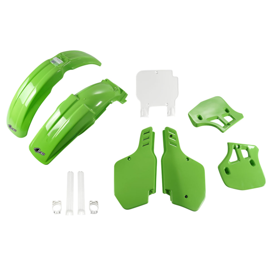 Kit plastiques complet - Origine - UFO Kawasaki KX 250 1989
