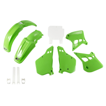 Kit plastiques complet - Origine 1990 - UFO Kawasaki 125 250 KX 1990-1991