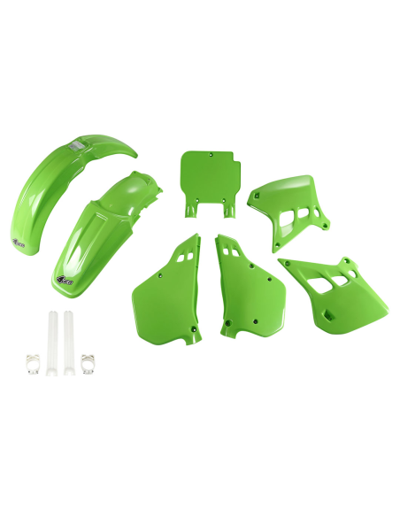 Kit plastiques complet - Origine 1991 - UFO Kawasaki 125 250 KX 1990-1991