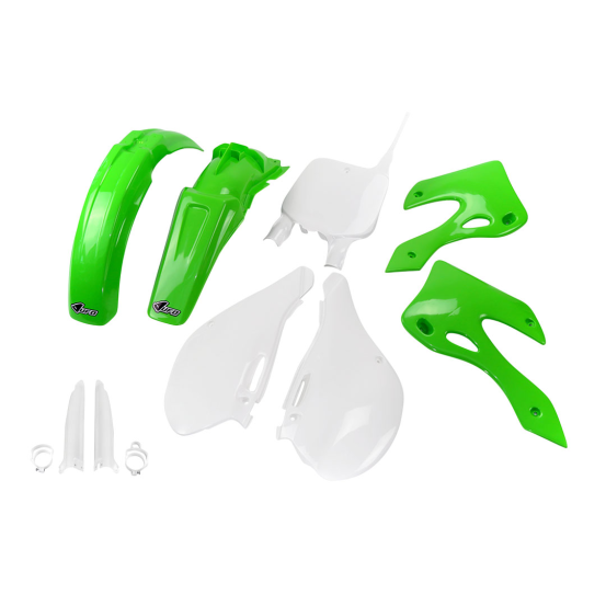 Kit plastiques complet - Origine - UFO Kawasaki 125 250 KX 1999-2002