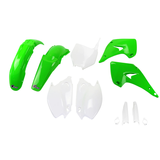 Kit plastiques complet - Origine - UFO Kawasaki 125 250 KX 2004-2008