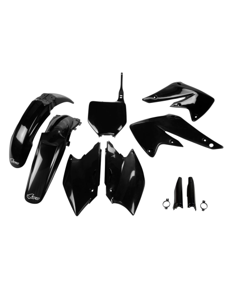 Kit plastiques complet - Noir - UFO Kawasaki 250 KX-F 2004-2005