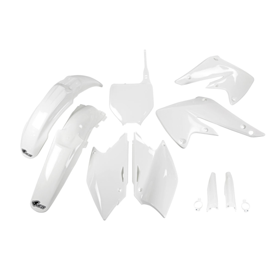 Kit plastiques complet - Blanc - UFO Kawasaki 250 KX-F 2004-2005