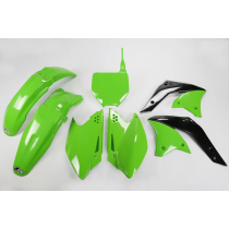 Kit plastiques - Vert - UFO Kawasaki 250 KX-F 2006