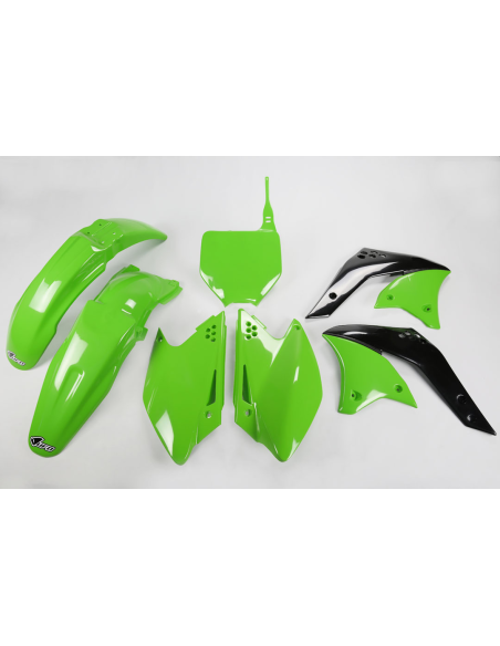 Kit plastiques - Vert - UFO Kawasaki 250 KX-F 2006