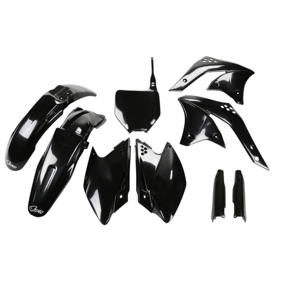Kit plastiques complet - Noir - UFO Kawasaki 250 KX-F 2006