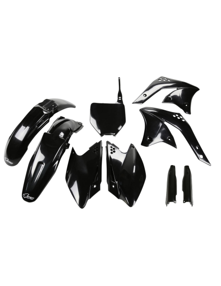 Kit plastiques complet - Noir - UFO Kawasaki 250 KX-F 2006