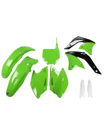 Kit plastiques complet - Vert - UFO Kawasaki 250 KX-F 2006