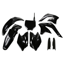 Kit plastiques complet - Noir - UFO Kawasaki 450 KX-F 2006