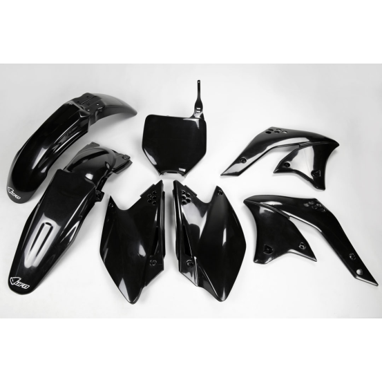 Kit plastiques - Noir - UFO Kawasaki 250 KX-F 2007