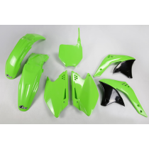 Kit plastiques - Vert - UFO Kawasaki 250 KX-F 2007