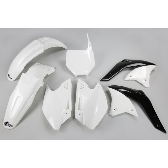 Kit plastiques - Blanc - UFO Kawasaki 250 KX-F 2007