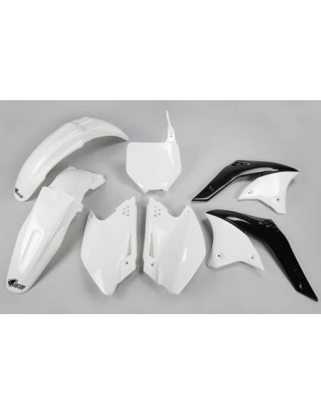 Kit plastiques - Blanc - UFO Kawasaki 250 KX-F 2007