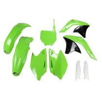 Kit plastiques complet - Vert - UFO Kawasaki 250 KX-F 2007