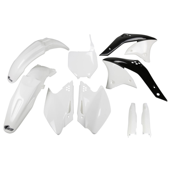 Kit plastiques complet - Blanc - UFO Kawasaki 250 KX-F 2007