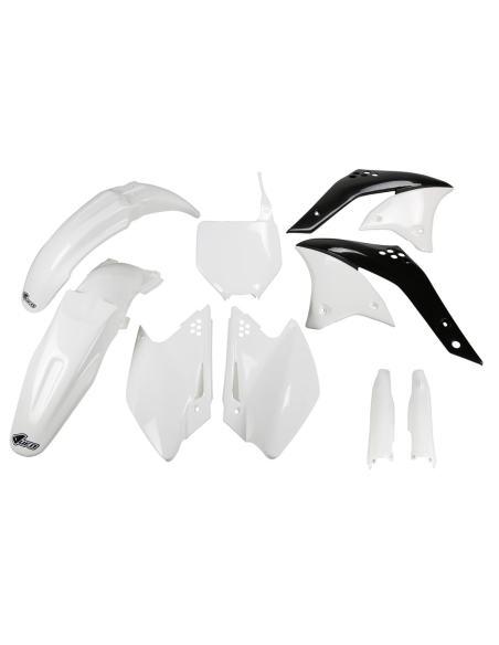 Kit plastiques complet - Blanc - UFO Kawasaki 250 KX-F 2007