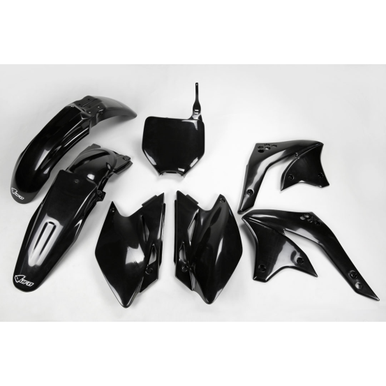 Kit plastiques - Noir - UFO Kawasaki 450 KX-F 2007