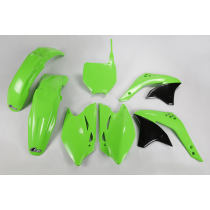 Kit plastiques - Vert - UFO Kawasaki 450 KX-F 2007